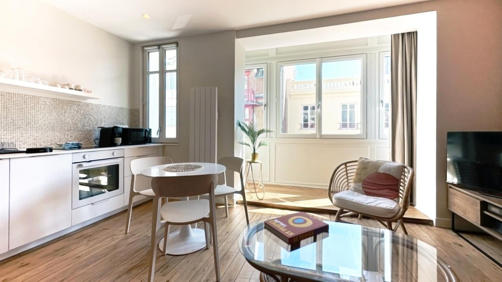 מרס-לה-באן Villa Adele, Bow-Window Vue Mer - Appt 02 מראה חיצוני תמונה